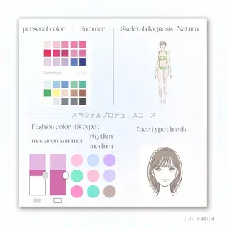 パーソナルカラー🥐 顔タイプ🥗yuriのその他イメージ