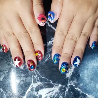 ショート ネイル クロキ 。のネイルデザイン