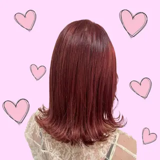 ミディアム カラー ヘアアレンジ ブリーチ♡メンズ マッシュ♡MIUのヘアスタイル