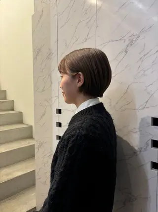 ショート miu /透明感カラーのヘアスタイル
