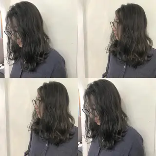 ロング カラー レイヤー/顔周り /AKARIのヘアスタイル