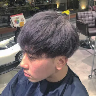 カラー メンズ 森澤 一也のヘアスタイル