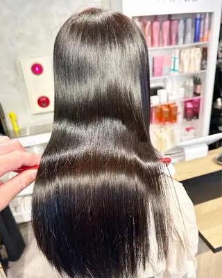 ロング 髪質改善 jewel box~私のトリートメント~東梅田店所属・💎髪質改善専門 jewel boxのヘアスタイル