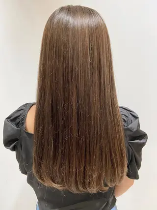 ロング カラー 🐺ウルフ/レイヤー 似合わせ‎🤍沙羅のヘアスタイル