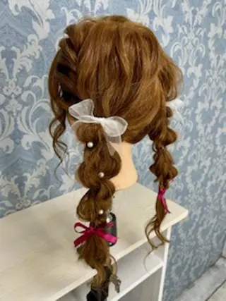 ヘアアレンジ shizuka 👸ヘアセット✨のヘアスタイル