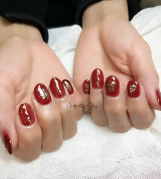 ネイル infinity skyのネイルデザイン