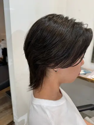 パーマ メンズ 小林 崇雅　ダウンパーマのヘアスタイル