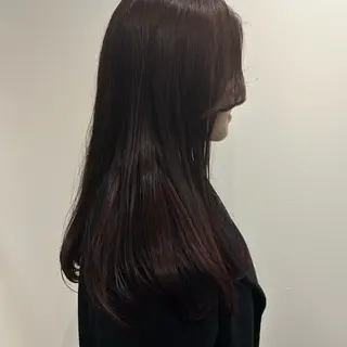 ロング 田中 遥陽のヘアスタイル