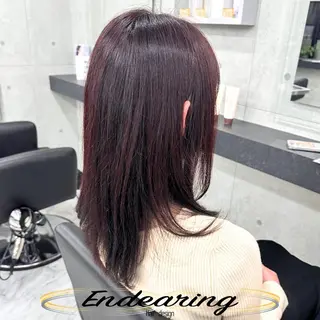 カラー 柳田 怜那/銀座 Endearingのヘアスタイル