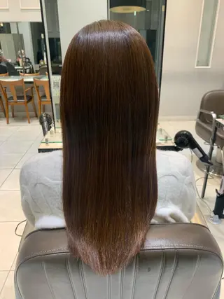 ミディアム カラー パーマ メンズ キッズ 酸熱トリートメント/ 髪質改善🌟玉井香奈のヘアスタイル