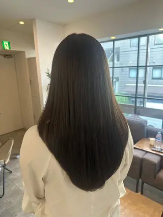 ロング 🍎縮毛矯正モデル 募集/madokaのヘアスタイル