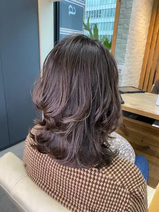 ミディアム カラー 統括マネージャー/ 髪のドクター/前原悟のヘアスタイル