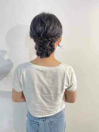 ロング 倉地 更彩のヘアスタイル