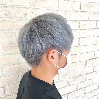 カラー メンズ ゆるふわパーマ🌼 アレンジ🌼リョウカのヘアスタイル