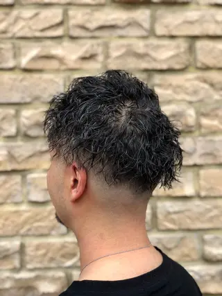 パーマ メンズ 小松 智寛のヘアスタイル