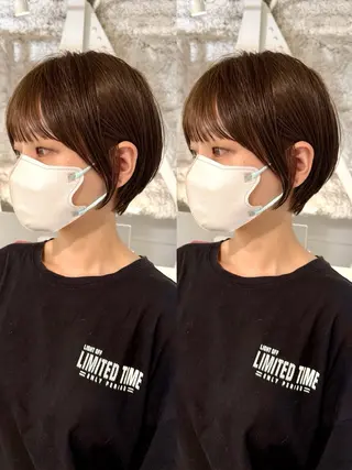 ショート 骨格診断で絶対可愛い ✨丸みショート✨凌弥のヘアスタイル