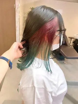 セミロング カラー Masena所属・💎韓国風レイヤー /ボブ💎Namiのヘアスタイル