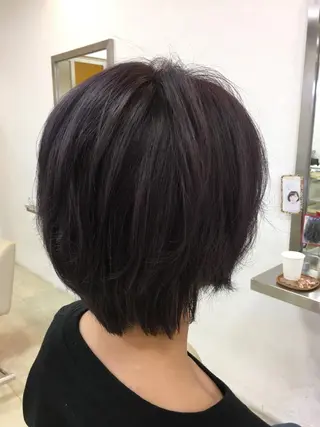 ショート カラー 工藤 萌香のヘアスタイル