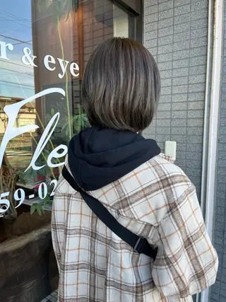 ショート Un Fleur所属・立野 希沙のヘアスタイル