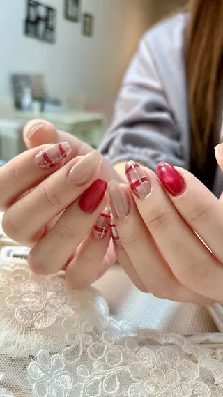 ネイル ネイルサロンD&D所属・劉 丹丹のネイルデザイン