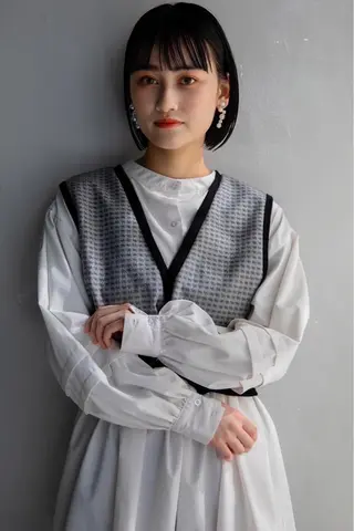 ショート La fith hair ray所属・メンズ/パーマ/ ブリーチ/KAITOのヘアスタイル