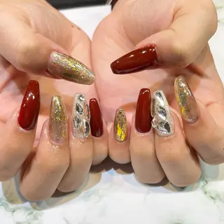 ネイル 糀屋 彩奈のネイルデザイン