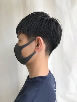 ショート メンズ Piaコータロー ハイトーン&‪ボブのヘアスタイル