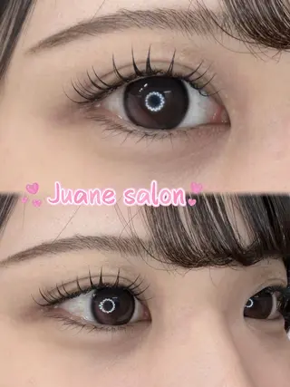 マツエク・マツパ ジュアン サロンのマツエク・マツパデザイン