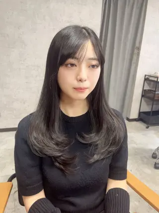 ロング KAEDE🎀 ジャニオタ美容師のヘアスタイル