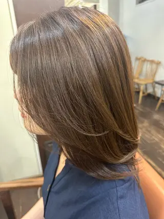 ミディアム Number76所属・カットモデル募集中 🌻Madokaのヘアスタイル