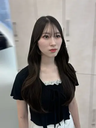 ロング 盛れる顔まわりカット 🩰💕SHIONのヘアスタイル