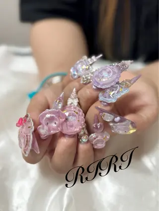 ネイル riri オーナーのネイルデザイン