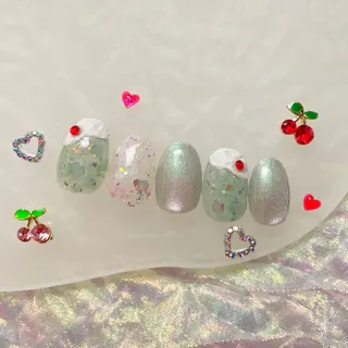 ショート watanabe miyuuのネイルデザイン