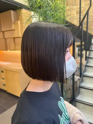 ミディアム 暖色ｶﾗｰ/ﾚｲﾔｰ ｶｯﾄ/Yunaのヘアスタイル