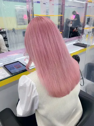 ロング カラー ヘアアレンジ 🌼原宿JUICE／ official🌼のヘアスタイル