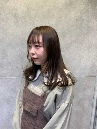 ミディアム オシャレ髪✔️ 店長オオキアキヒロのヘアスタイル