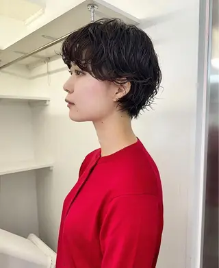 ショート パーマ FILMS / yuuna 🦢🫗のヘアスタイル