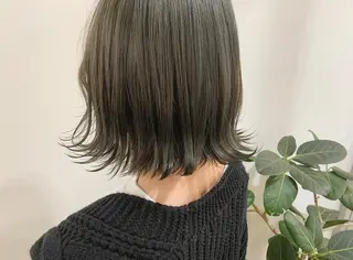 ミディアム カラー たかいわ みきのヘアスタイル