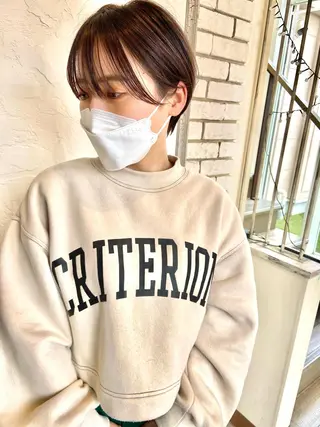 ショート ショートヘア特化 石附隼士のヘアスタイル