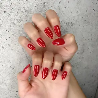 ロング カラー パーマ ヘアアレンジ メンズ キッズ ネイル マツエク・マツパ Salon Ｋのネイルデザイン