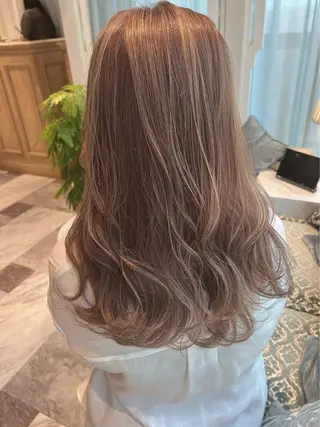 ロング カラー 山田勇真 ボブ/縮毛矯正/金山のヘアスタイル