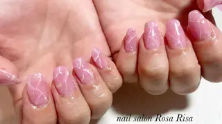 ミディアム ネイル ネイルスタジオ シェイクユアハンズのネイルデザイン