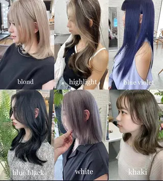 ミディアム MAEDA 西金沢美容室のヘアスタイル