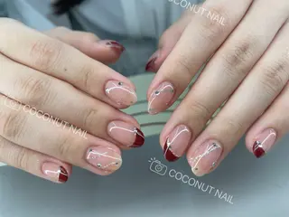 ネイル 神田 ココナッツのネイルデザイン