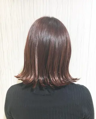 ショート ミディアム カラー ヘアアレンジ ✨艶髪✨透明感✨ 山内大樹のヘアスタイル