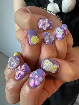 ネイル AOI✩⡱ y2kネイルのネイルデザイン