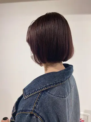 ミディアム カラー STAN WOOD所属・似合わせcut 🔥yutakaのヘアスタイル