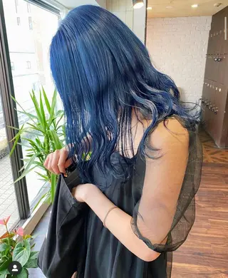 セミロング カラー 🧡色落ちまで2度綺 麗なカラー🧡ヨシキのヘアスタイル