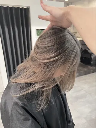 ミディアム カラー ROBIN所属・指名数No.1 /NAOYAのヘアスタイル