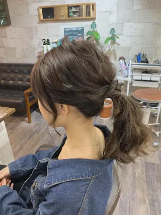 ヘアアレンジ KISS SWAN所属・B E C H I C O〔べち子〕のヘアスタイル